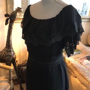 Apshley by tenderly Black off the shoulder dress